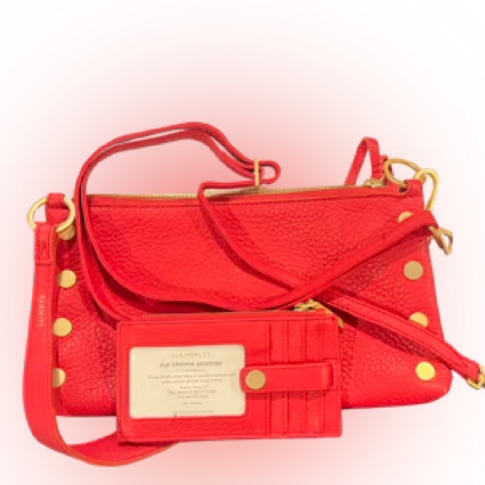 Hammitt Kyle and 210 West | Poppy Red​/​Brushed Gold